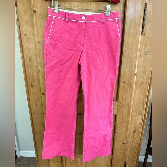 Isaac Mizrahi Pink Trousers Size 4 Gorgeous - Picture 1 of 11